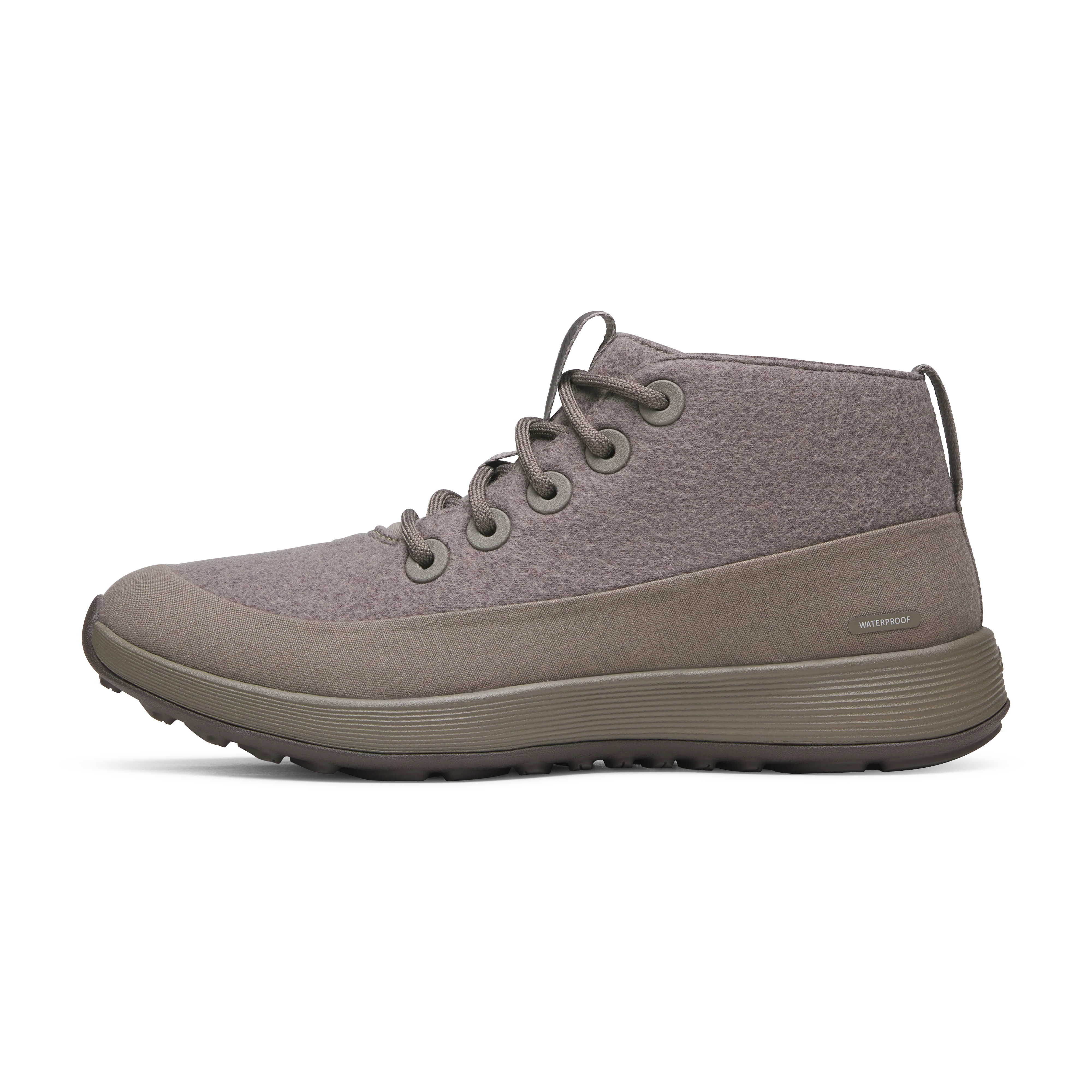 Women's Wool Runner NZ Mid Waterproof - Weathered Brown (Weathered Brown Sole)